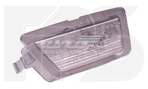 Lanterna da luz de fundo de matrícula traseira General Motors 1224053
