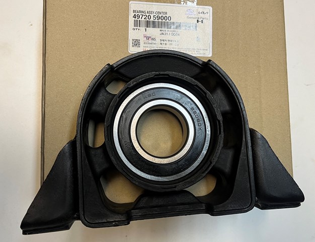 Rolamento suspenso da junta universal Hyundai/Kia 4972059000
