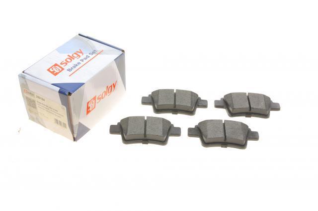 Sapatas do freio traseiras de disco Solgy 209184 preço, a partir de 23,92 USD