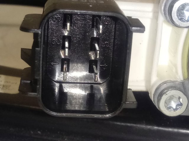 Mecanismo de acionamento de vidro da porta dianteira esquerda Ford BM51A23201BF