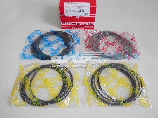 36028STD TPR Kit de anéis de pistão de motor, STD.