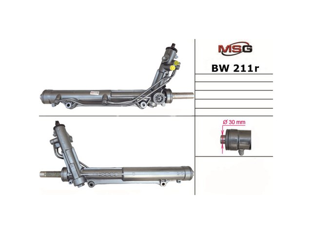 BW211R MSG Rebuilding Cremalheira da direção