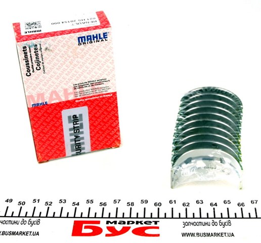 Compre 021HS20154000 Mahle Original Folhas inseridas principais de cambota, kit, padrão (STD)