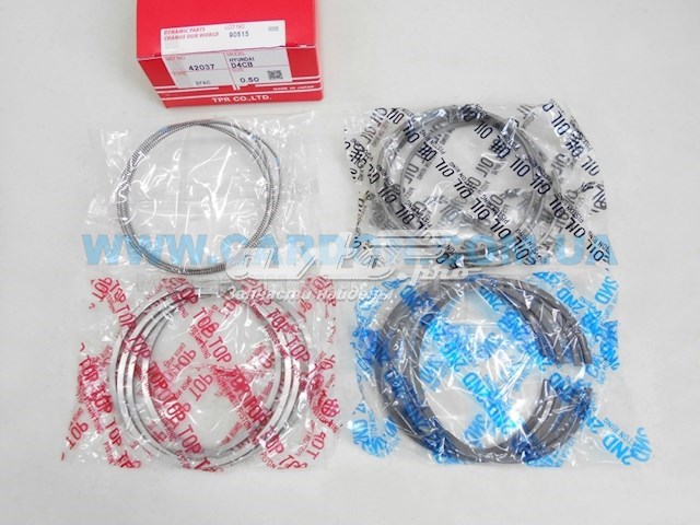 42037050 TPR Kit de anéis de pistão de motor, 2ª reparação ( + 0,50)