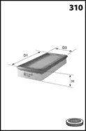 ELP9470 Mecafilter Filtro de ar