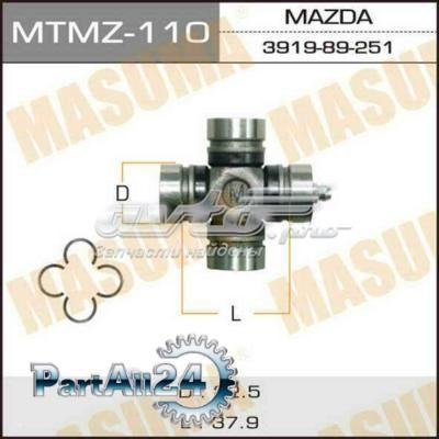 Cruzeta da junta universal traseira Mazda 323 F IV BG
