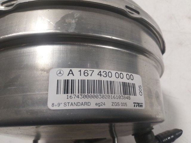 Compre A1674300900 Mercedes Reforçador dos freios a vácuo