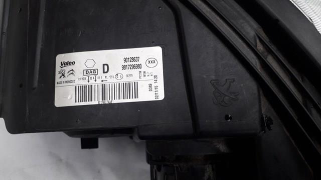 Luz direita 9817296980 Peugeot/Citroen