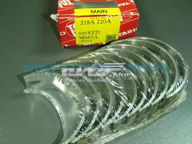 Folhas inseridas principais de cambota, kit, padrão (STD) M661ASTD Taiho