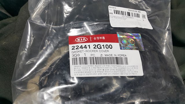 Vedante de tampa de válvulas de motor 2244126100 Hyundai/Kia