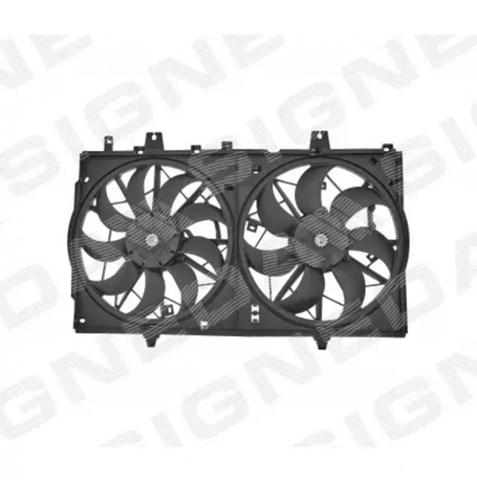 Difusor do radiador de esfriamento, montado com motor e roda de aletas Signeda RDDS67095A preço, a partir de 170,47 USD