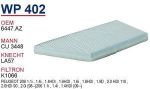 WP402 Wunder Filtro de salão