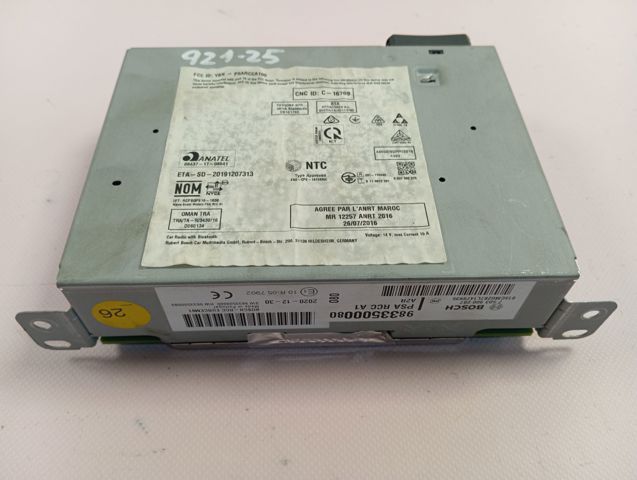 Peugeot/Citroen 9833500080 preço, a partir de 185,90 USD