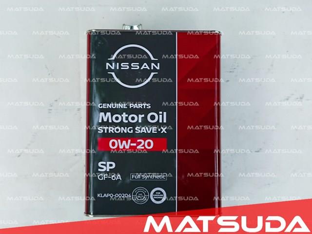 Óleo para motor Nissan/Infiniti KLAP000204
