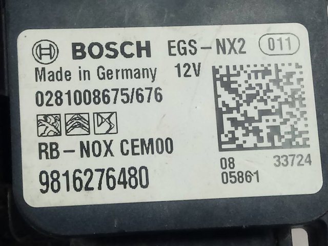 Sensor dianteiro de óxidos de nitrogênio NOX Opel 9816276480 preço, a partir de 59,31 USD