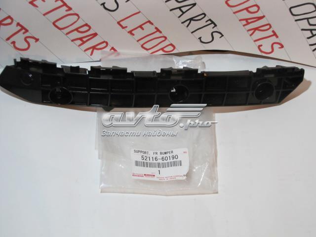 Consola do pára-choque dianteiro esquerdo 5211660190 Toyota