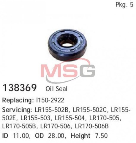 8944243530 Isuzu Vedação do gerador