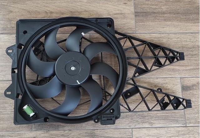 Difusor do radiador de esfriamento, montado com motor e roda de aletas Fiat/Alfa/Lancia 51821155