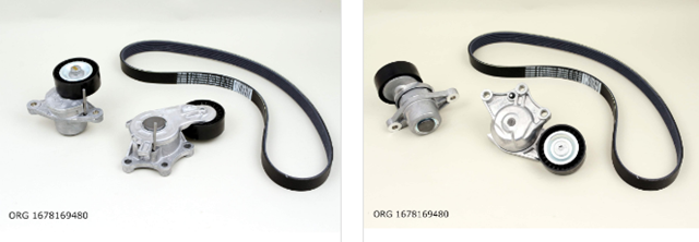 Correia dos conjuntos de transmissão, kit 1678169480 Peugeot/Citroen