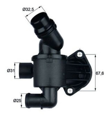 TI3487 Mahle Original Caixa do termostato