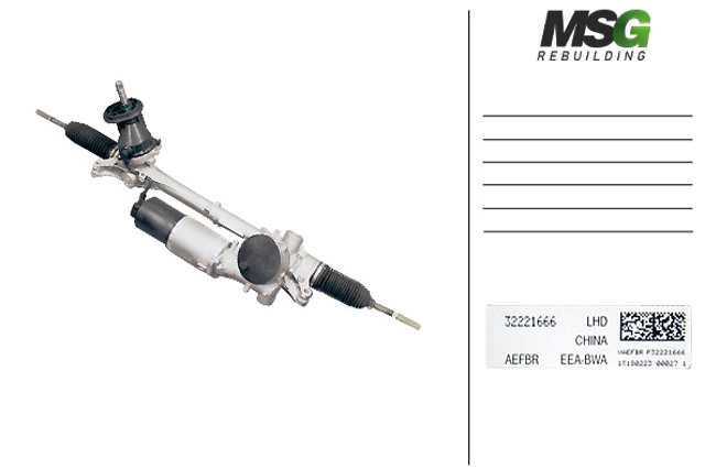 Cremalheira da direção MSG Rebuilding VO404NL00R