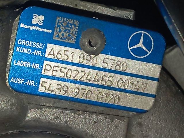 Motor montado A651924 Mercedes
