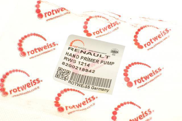 Compre RWS1214 Rotweiss Bombeio manual de combustível (bulbo)