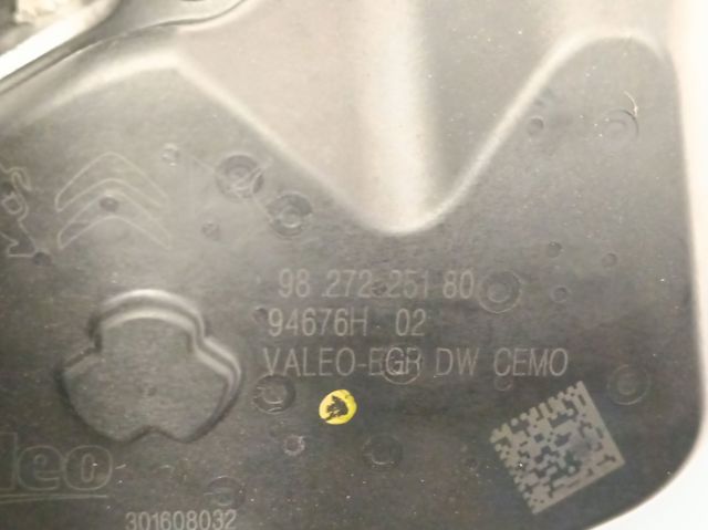 9827225180 Peugeot/Citroen Radiador do sistema EGR de recirculação dos gases de escape