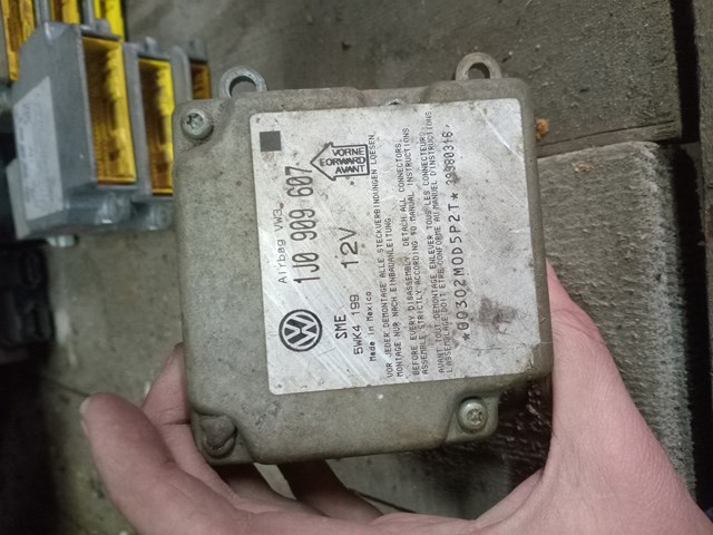 1J0909607 VAG Módulo processador de controlo da bolsa de ar (Centralina eletrônica AIRBAG)