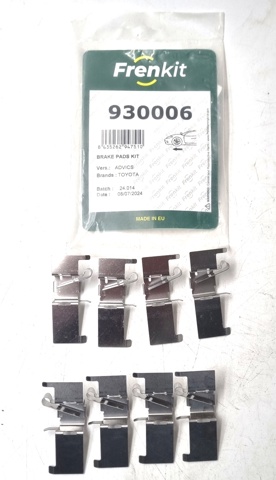 Kit de molas de fixação de sapatas de disco dianteiras Toyota 0494733260 preço, a partir de 19,42 USD