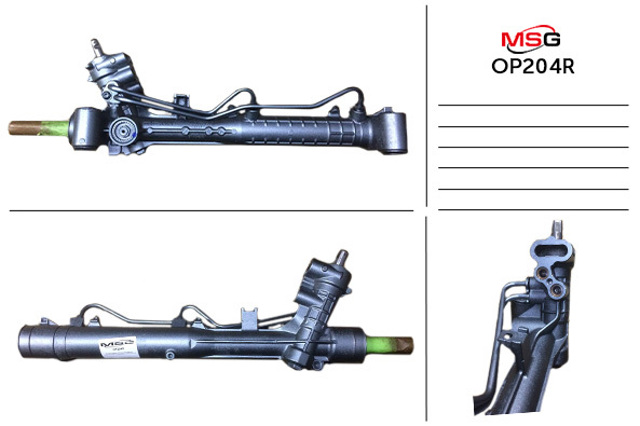 OP204R MSG Rebuilding Cremalheira da direção