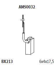 Compre AMS0032 Magneti Marelli Escova do gerador