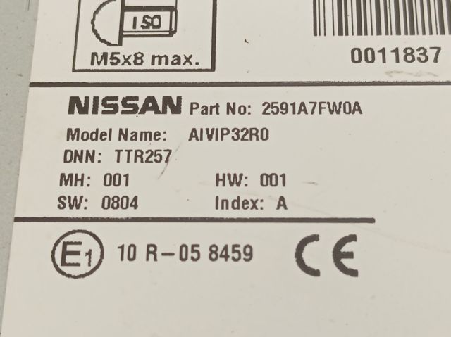  Nissan/Infiniti 2591A7FW0A preço, a partir de 418,83 USD