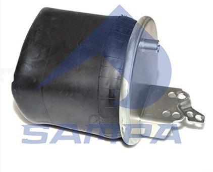 Coxim pneumático (suspensão de lâminas pneumática) do eixo SP556418 Sampa Otomotiv‏