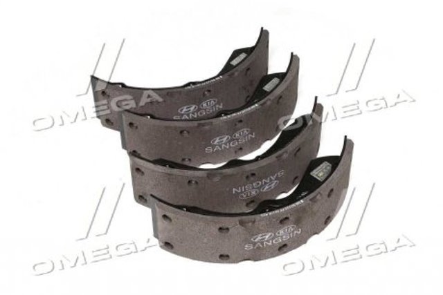 Sapatas do freio traseiras de tambor 5830545A53 Hyundai/Kia