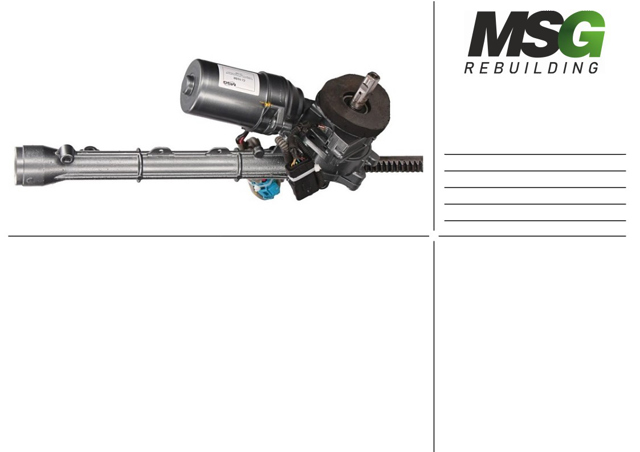 Cremalheira da direção CI405NLF0R MSG Rebuilding