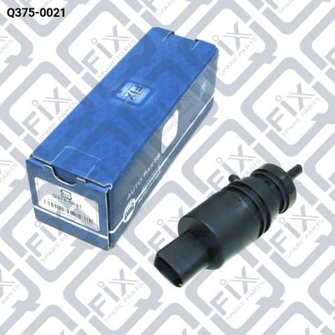 Bomba de motor de fluido para lavador de vidro dianteiro Q3750021 Q-fix