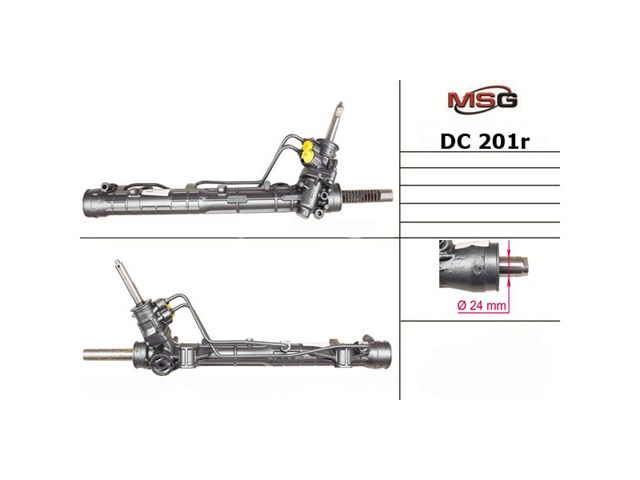 Cremalheira da direção MSG Rebuilding DC201R preço, a partir de 117,58 USD