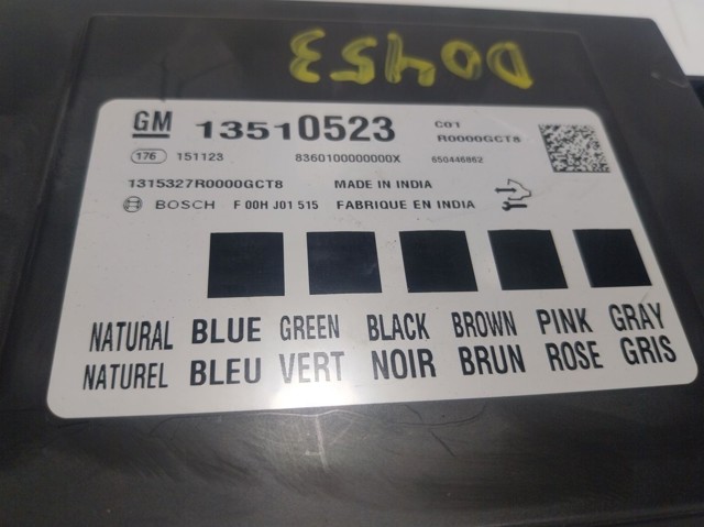 Unidade de conforto Opel 13594571 preço, a partir de 348,45 USD