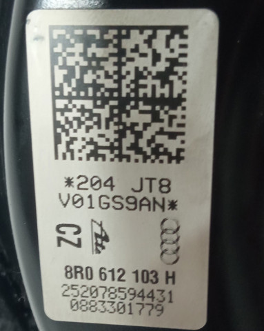 8R0612103H VAG Reforçador dos freios a vácuo