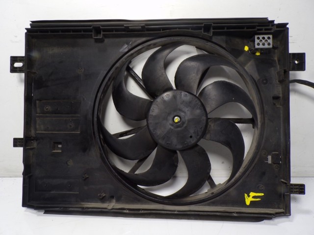 Difusor do radiador de esfriamento, montado com motor e roda de aletas 9836636780 Peugeot/Citroen