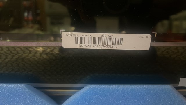 Pára-brisas A1676705701 Mercedes