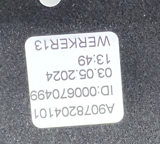 A9078204101 Mercedes 