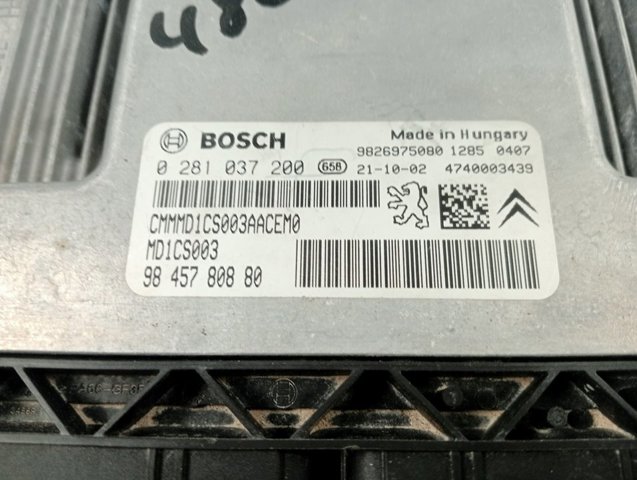  Peugeot/Citroen 9845780880 preço, a partir de 221,72 USD