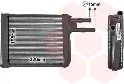 Compre 9006128 VAN Wezel Radiador de forno (de aquecedor)