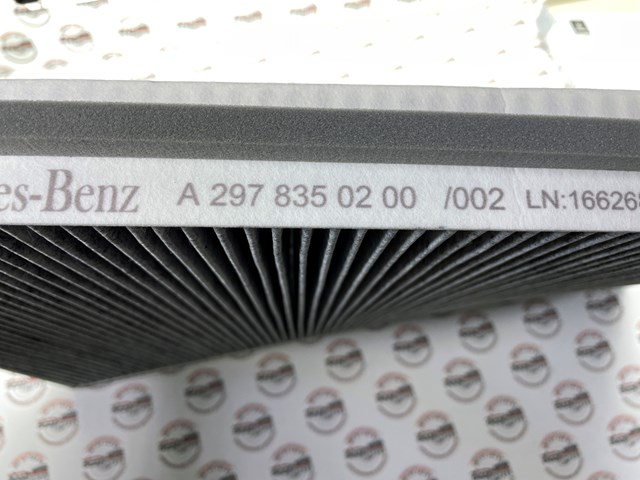 A2978350200 Mercedes Filtro de salão