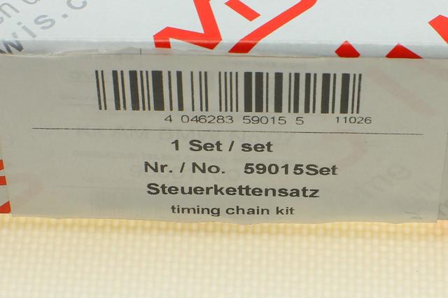 Cadeia do mecanismo de distribuição de gás, kit AIC 59015SET