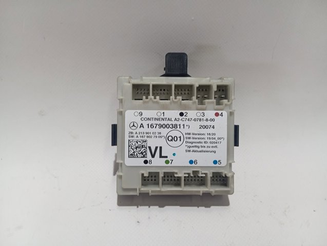Compre A1679003811 Mercedes Módulo de conforto da porta dianteira