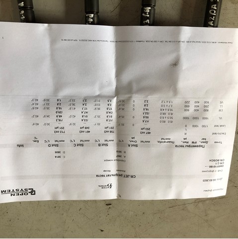 Injetor de injeção de combustível Bosch 445110259