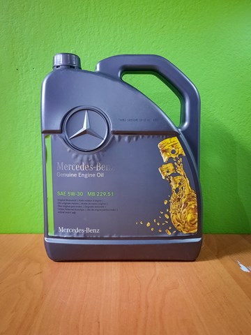 Óleo para motor A000989690613 Mercedes